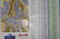 Mapka + rozpis dnů a hodin Tour de Monte Rosa (TMR)