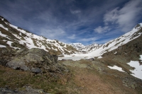 Col du St. Bernard z italské strany