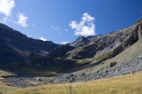 Pohled na Col de aup Martin