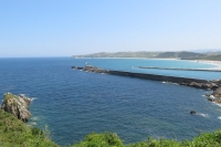 San Vicente za zády
